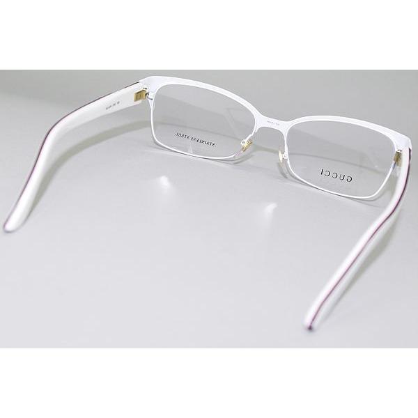 GUCCI GG0075SK ラウンド メガネ フレーム ライトグレー　度なし 正規ルート商品・国内発送対応 GUCCI GG0075SK ラウンド メガネ