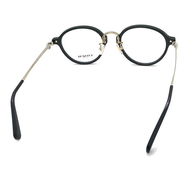 COACH コーチ ブランド メガネフレーム ブラック×ゴールド 眼鏡