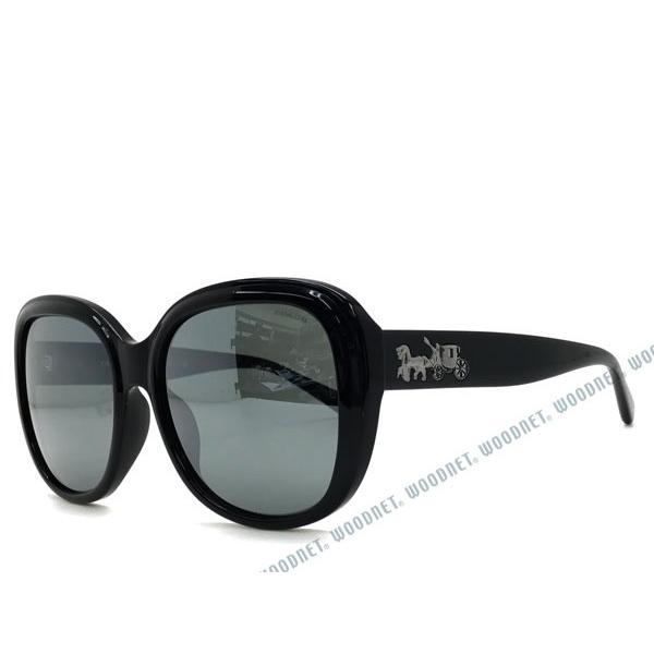 COACHブラック サングラス COACH コーチ サングラスブラックミラー 8207F-542011 : WOODNET