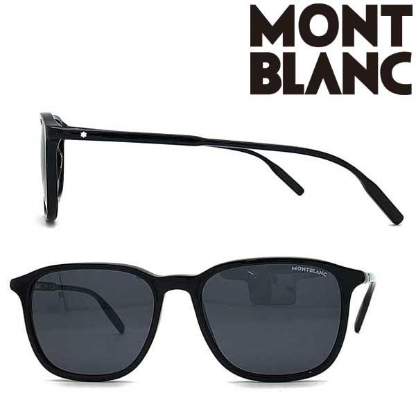 MONTBLANC（モンブラン） サングラス ブランド ブラック MB-0082-001