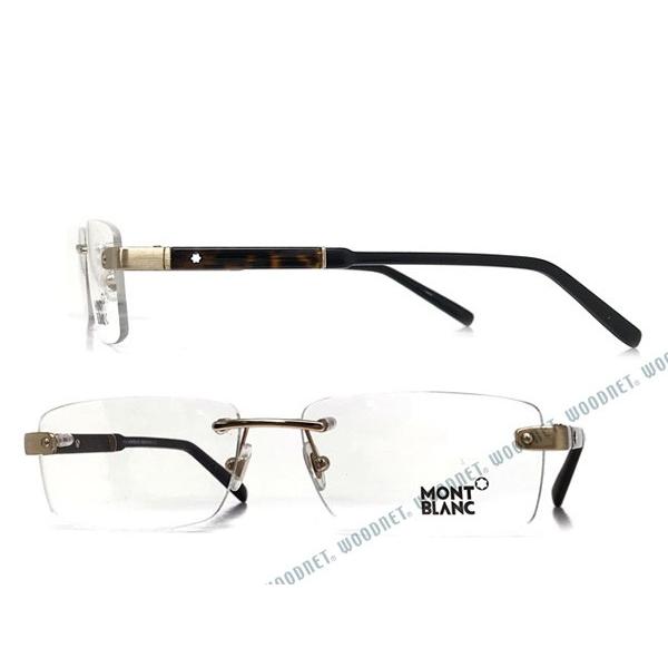 MONTBLANC（モンブラン） メガネフレーム ブランド 縁無し/フチなし