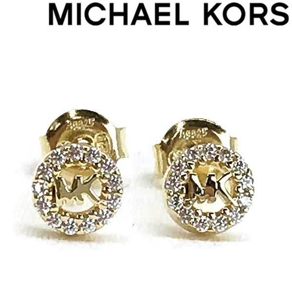 MICHAEL KORS（マイケルコース） ピアス MKロゴ ゴールド MKC1033AN710