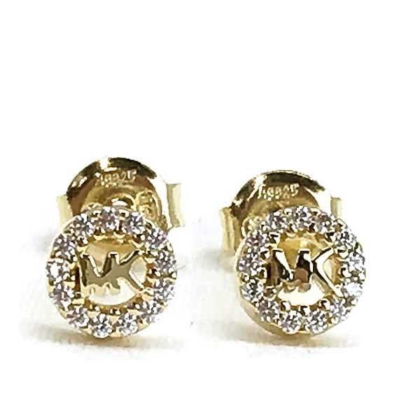 MICHAEL KORS（マイケルコース） ピアス MKロゴ ゴールド MKC1033AN710