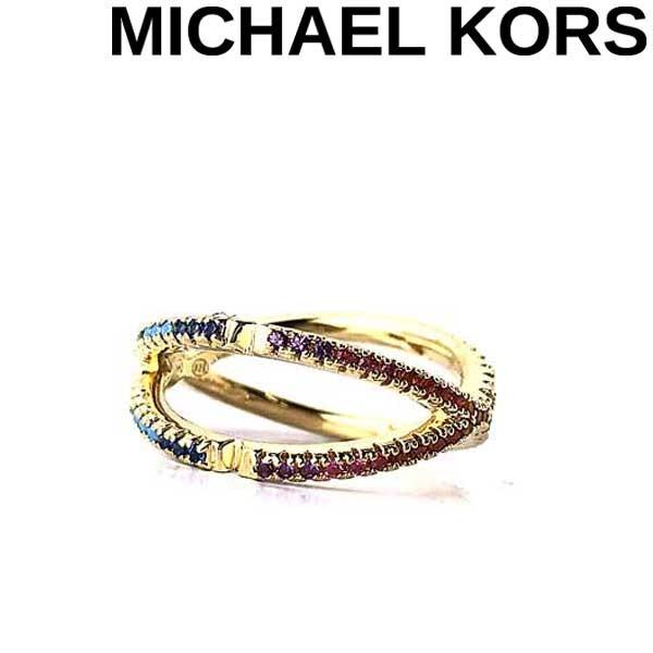 MICHAEL KORS マイケルコース レディース ゴールドレインボー リング 指輪 MKC1112AY710｜woodnet