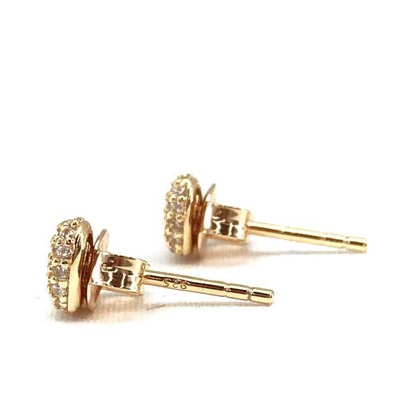 MICHAEL KORS（マイケルコース） ハート型 ローズゴールドピアス