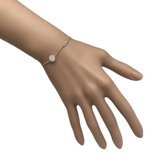 MICHAEL KORS マイケルコース ロゴ ゴールドブレスレット MKC1206AN710 