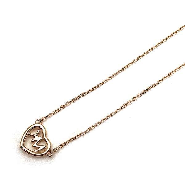 MICHAEL KORS（マイケルコース） ハート型ロゴネックレス ローズ