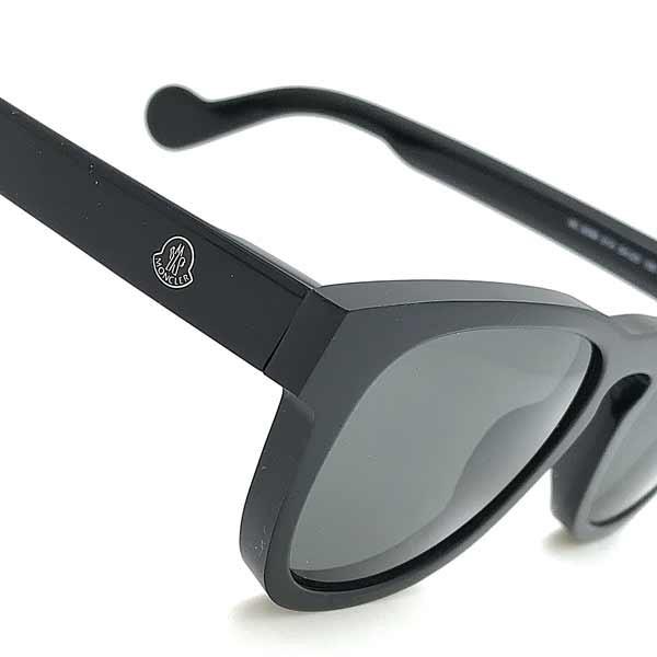 Moncler ブラック サングラス　レディース MONCLER モンクレール ブラック サングラス ML-0098-01A