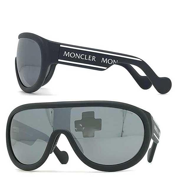 MONCLER（モンクレール） シルバーミラー サングラス ML-0106-01C