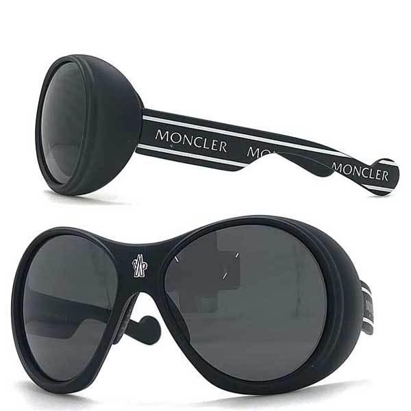 Moncler ブラック サングラス　レディース モンクレール MONCLER サングラス レディース メンズ （ゴールド