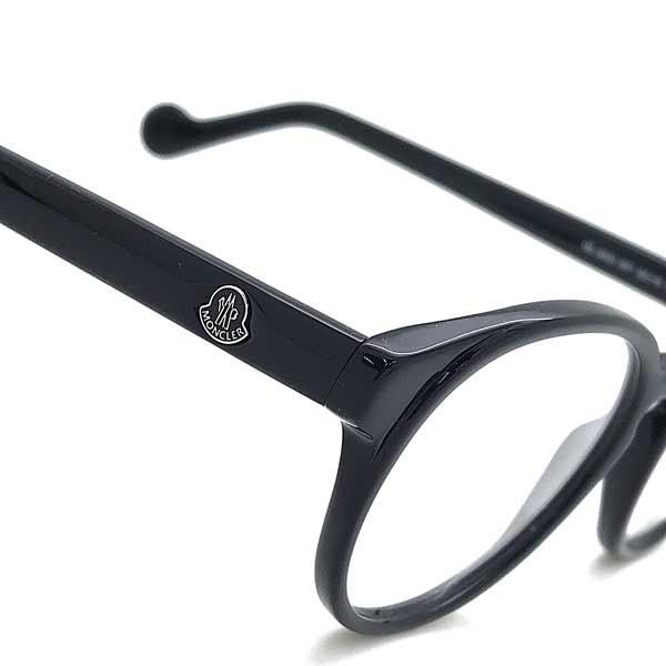 MONCLER モンクレール ブラック メガネフレーム ブランド 眼鏡