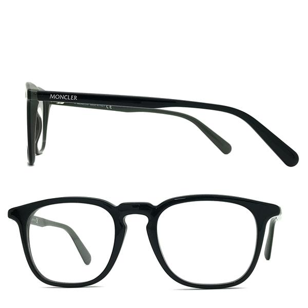 MONCLER（モンクレール） メガネフレーム ブランド ブラック×グレー