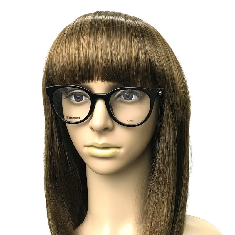 LOVE MOSCHINO ラブモスキーノ メガネフレーム ブランド オフホワイト