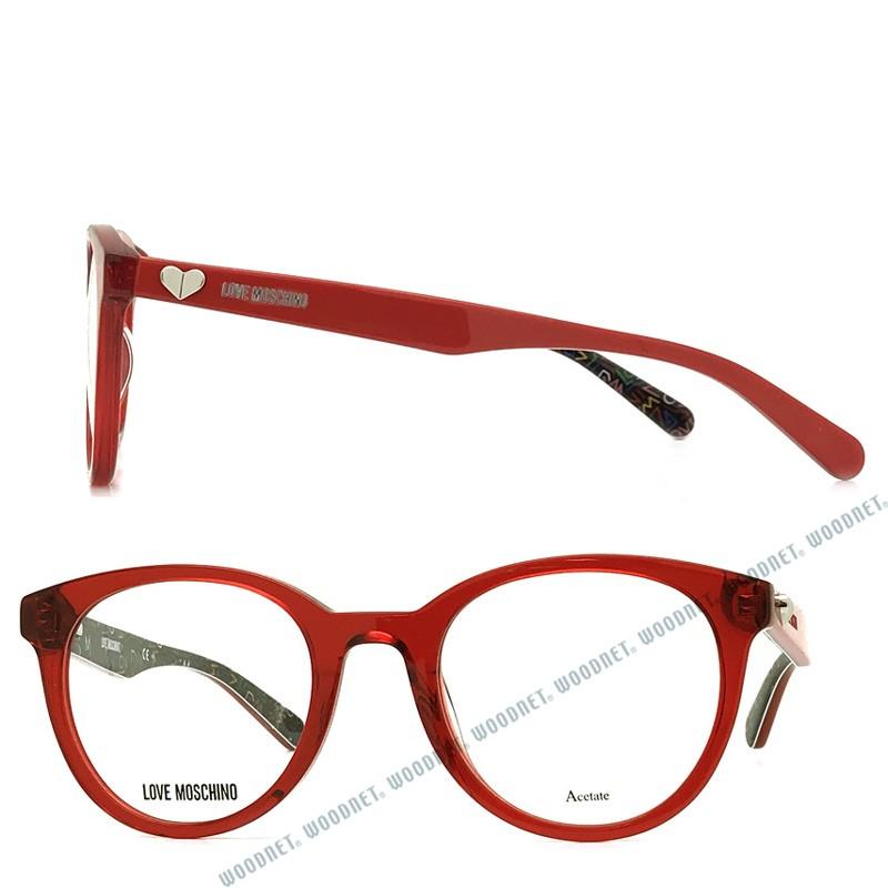 LOVE MOSCHINO ラブモスキーノ メガネフレーム ブランド ブラック MOL