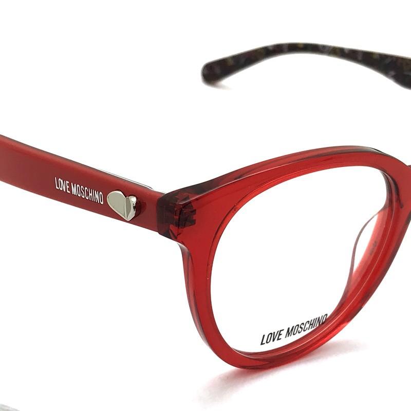 LOVE MOSCHINO ラブモスキーノ メガネフレーム ブランド ブラック MOL