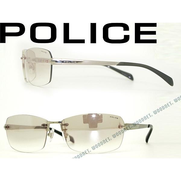 POLICE ポリス サングラス SPL269J-583X ミラーハーフ : WOODNET