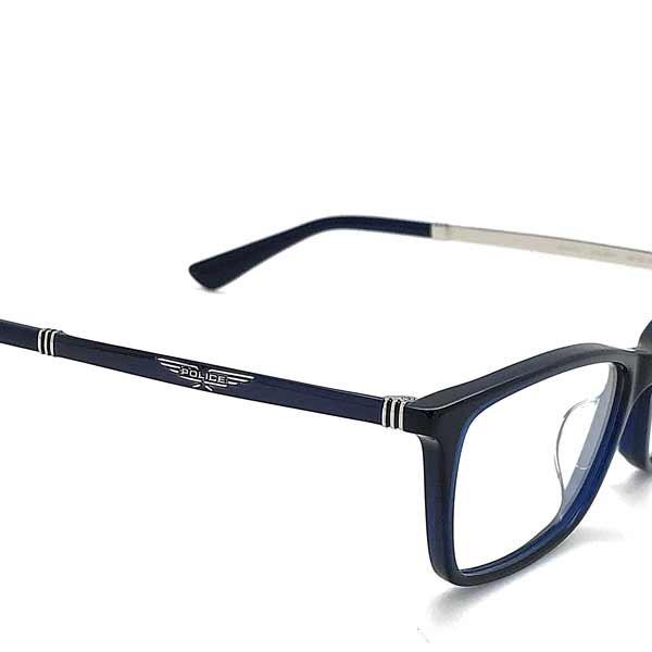 POLICE（ポリス） メガネフレーム ブランド クリアダークネイビー 眼鏡