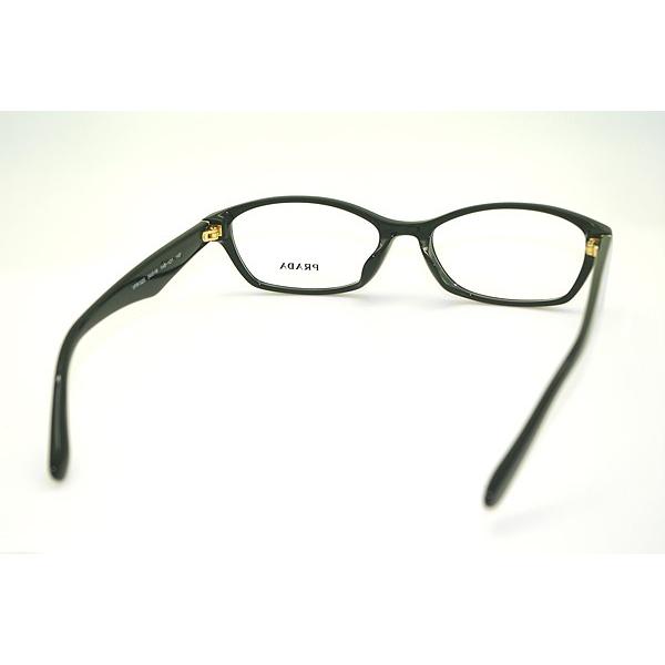 PRADA メガネ VPR 02SV ブラック　ケース付き PRADA（プラダ） メガネフレーム ブランド PR-02SV-1AB1O1 ブラック