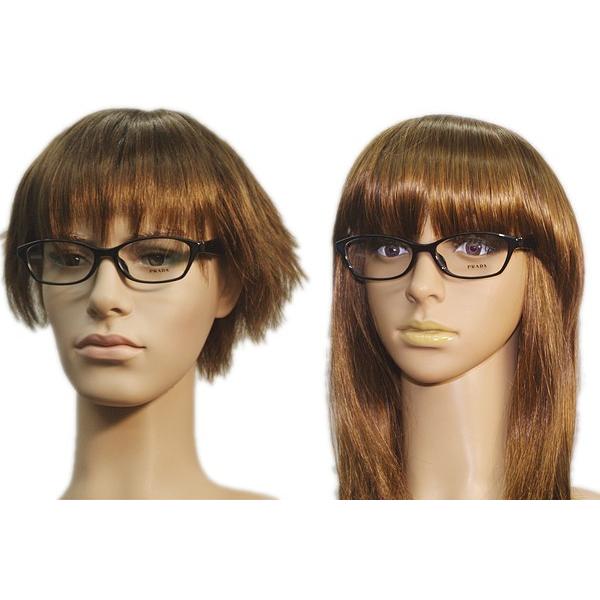 PRADA メガネ VPR 02SV ブラック　ケース付き PRADA（プラダ） メガネフレーム ブランド PR-02SV-1AB1O1 ブラック