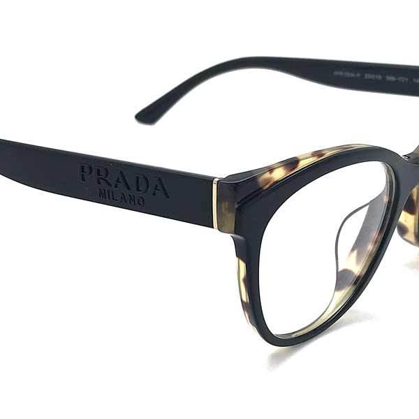 PRADA プラダ ブランド メガネフレーム ブラック×ライトマーブル  