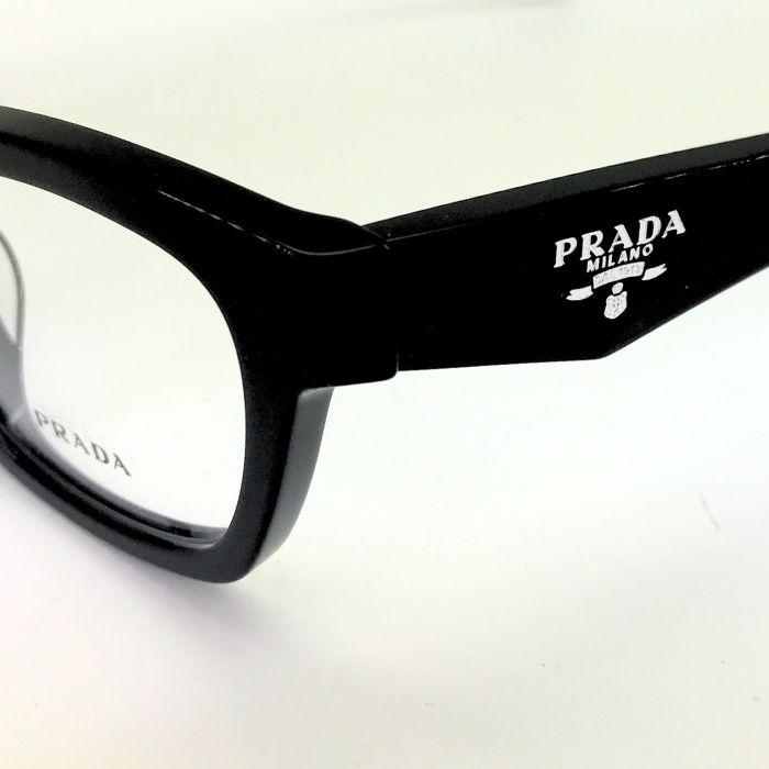 PRADA（プラダ） メガネフレーム 眼鏡 めがね ブラック 黒 prb01vf