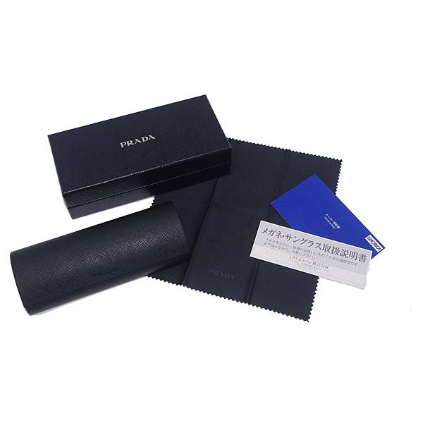 PRADA メガネフレーム プラダ 眼鏡 めがね ブラック 黒 prb05v-16k101 ブランド/メンズ&レディース/男性用&女性用/度付き・伊達・老眼鏡