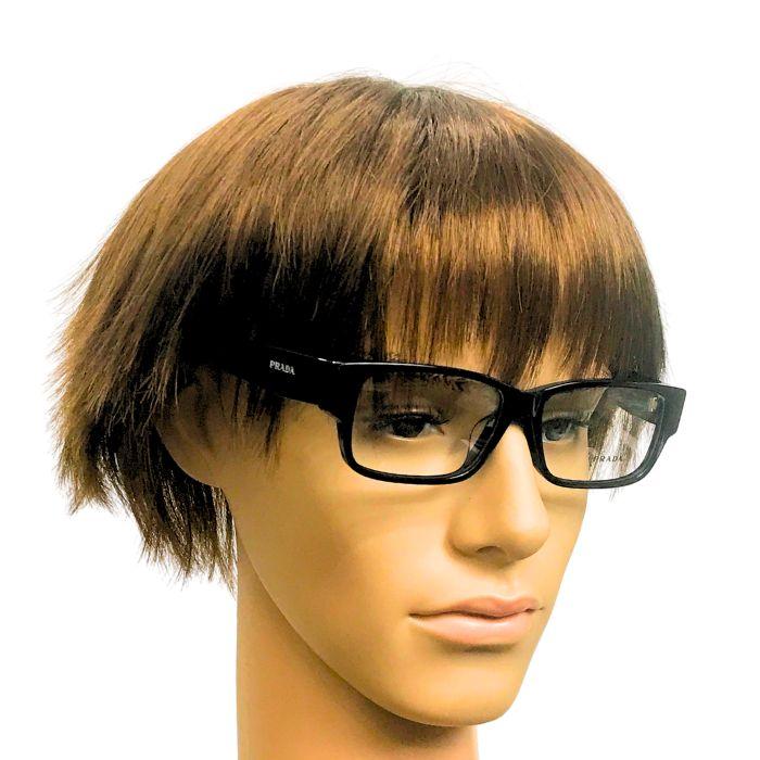 PRADA メガネフレーム プラダ 眼鏡 めがね ブラック prb09vf-16k101 ブランド/メンズ&レディース/男性用&女性用/度付き・伊達・老眼鏡