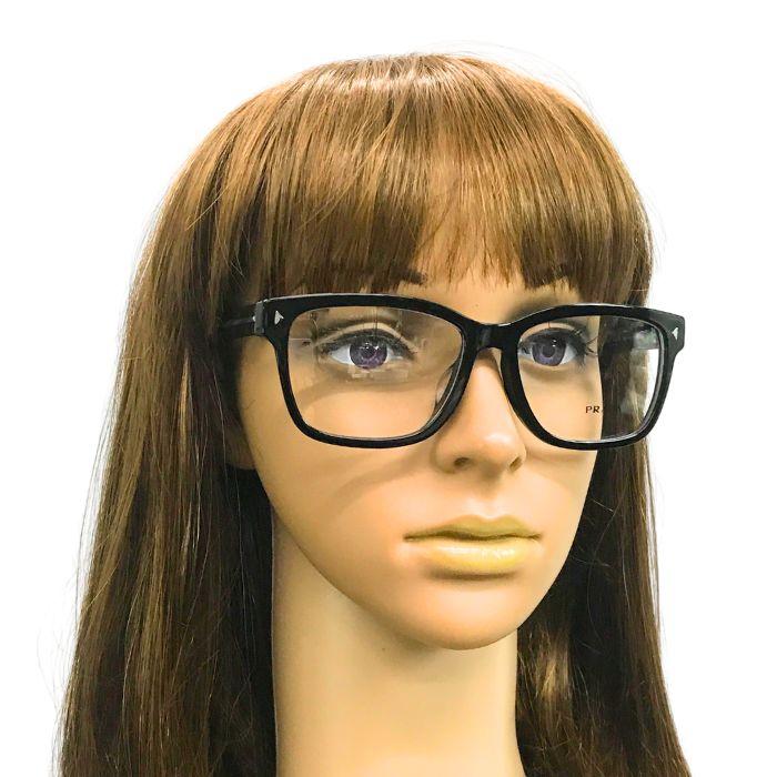 PRADA（プラダ） メガネフレーム 眼鏡 めがね ブラック 黒 prb10vf