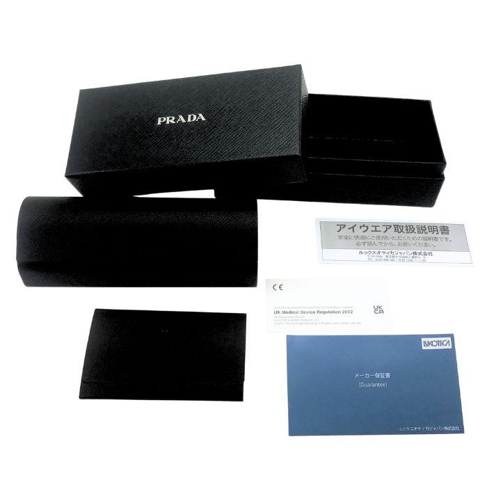 PRADA（プラダ） メガネフレーム 眼鏡 めがね ブラック 黒 prc04v