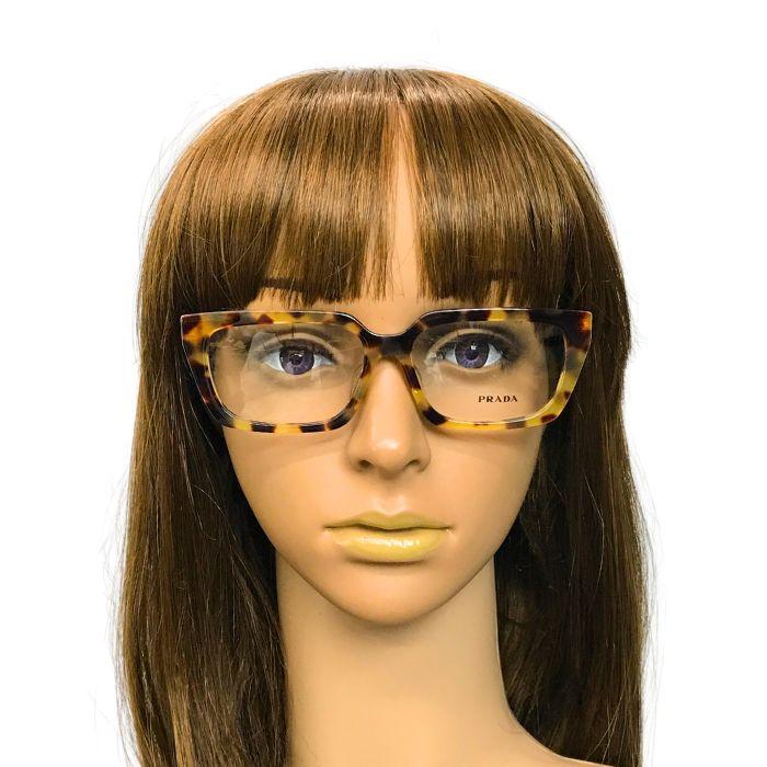 PRADA（プラダ） メガネフレーム 眼鏡 めがね マーブルブラウン