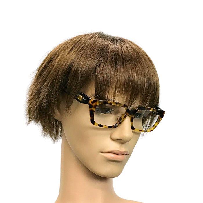 PRADA（プラダ） メガネフレーム 眼鏡 めがね マーブルブラウン