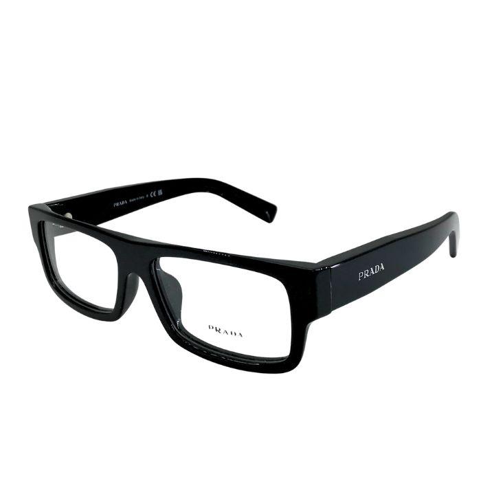 PRADA メガネフレーム プラダ 眼鏡 めがね ブラック 黒 prd06vf-16k101 ブランド メンズ&レディース 伊達 老眼鏡 カラーレンズ交換対応