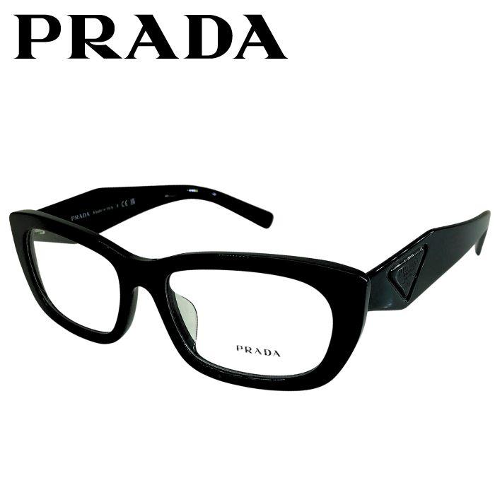 PRADA（プラダ） メガネフレーム 眼鏡 めがね ブラック prd09vf-16k101