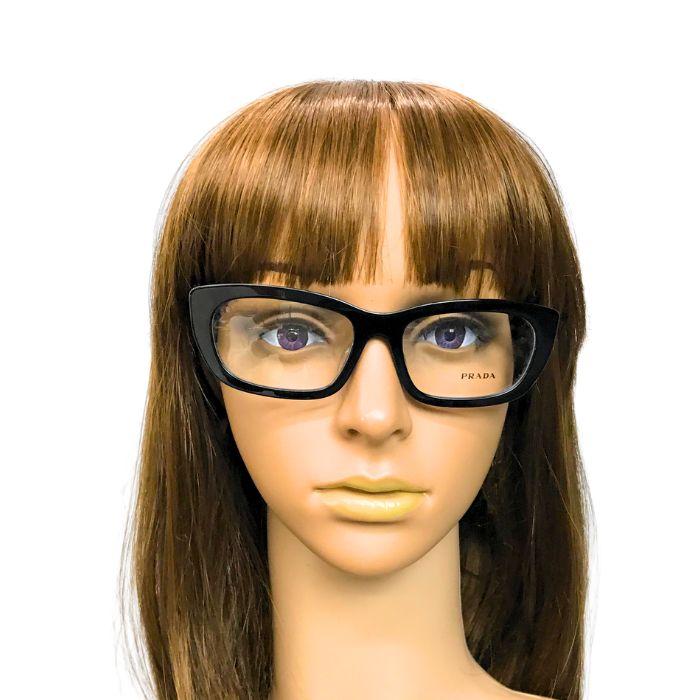 PRADA（プラダ） メガネフレーム 眼鏡 めがね ブラック prd09vf-16k101