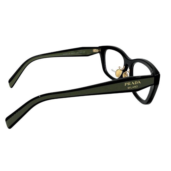 PRADA（プラダ） メガネフレーム 眼鏡 めがね ブラック 黒×オリーブ
