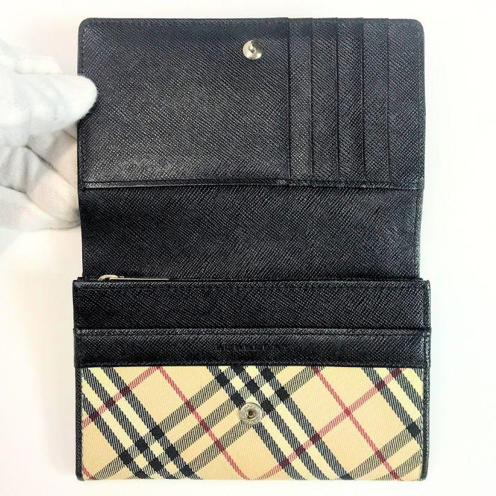 BURBERRY（バーバリー） 【中古】BURBERRY 二つ折り財布【ほぼ新品