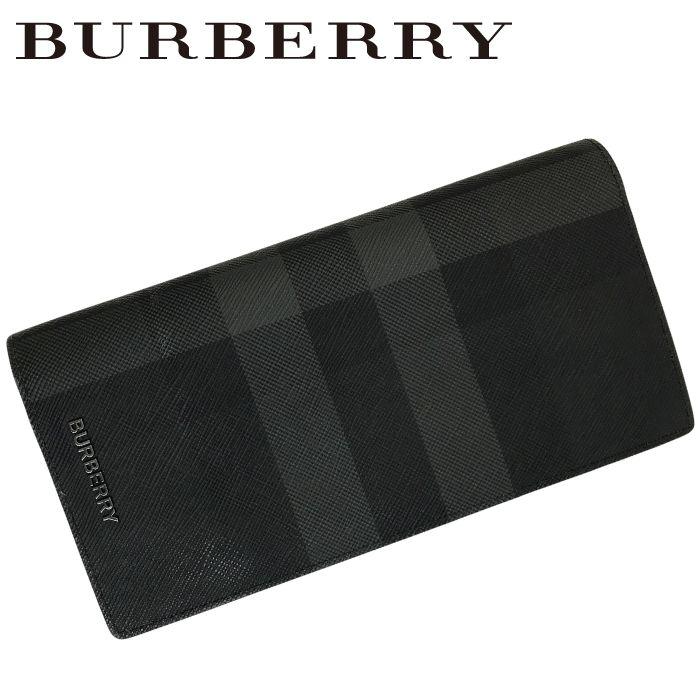 BURBERRY（バーバリー） 【中古】BURBERRY 二つ折り長財布 【ほぼ新品 
