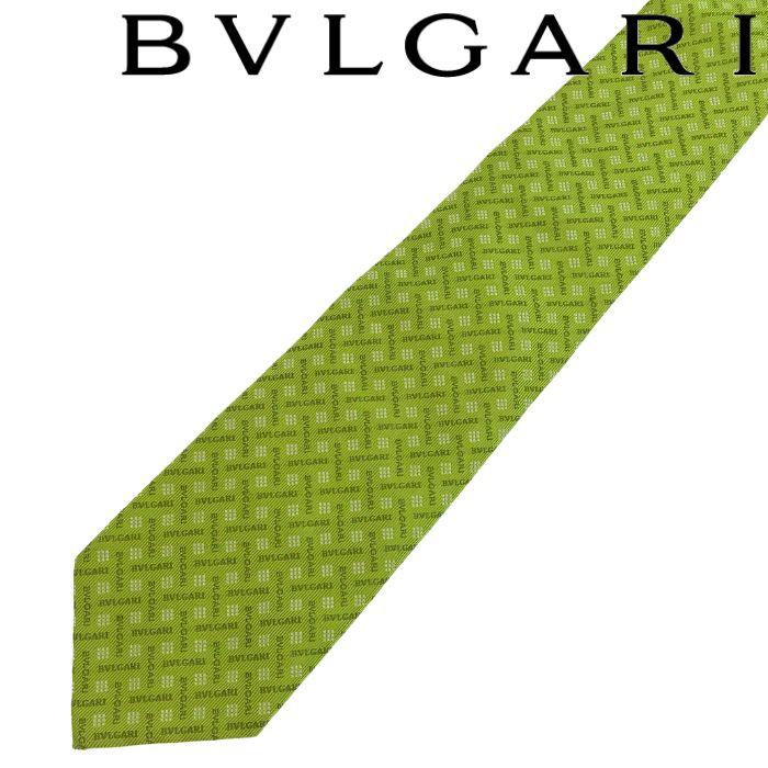 BVLGARI（ブルガリ） 【中古】BVLGARI ネクタイ【ほぼ新品】剣先幅