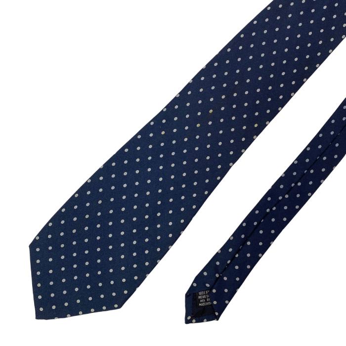 【未使用級】Christian Dior ネクタイ トロッター 総柄 ネイビー Christian Dior 【中古】【やや傷や使用感あり】Christian