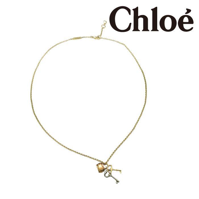 Chloe（クロエ） 【中古】Chloe ネックレス【非常に良い】ゴールド