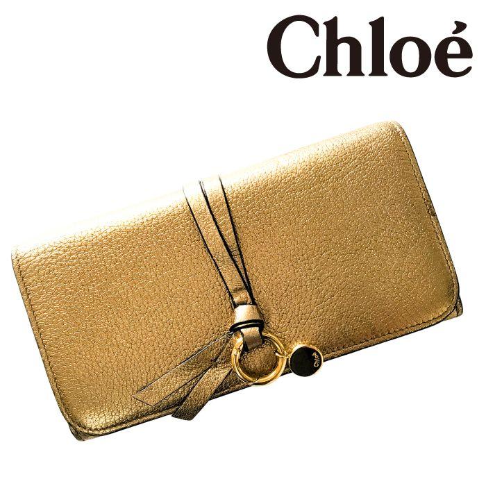 Chloe（クロエ） 【中古】Chloe 二つ折り 長財布【非常に良い