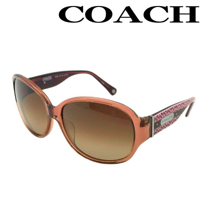 COACH（コーチ） 【中古】COACH サングラス【ほぼ新品】ピンク