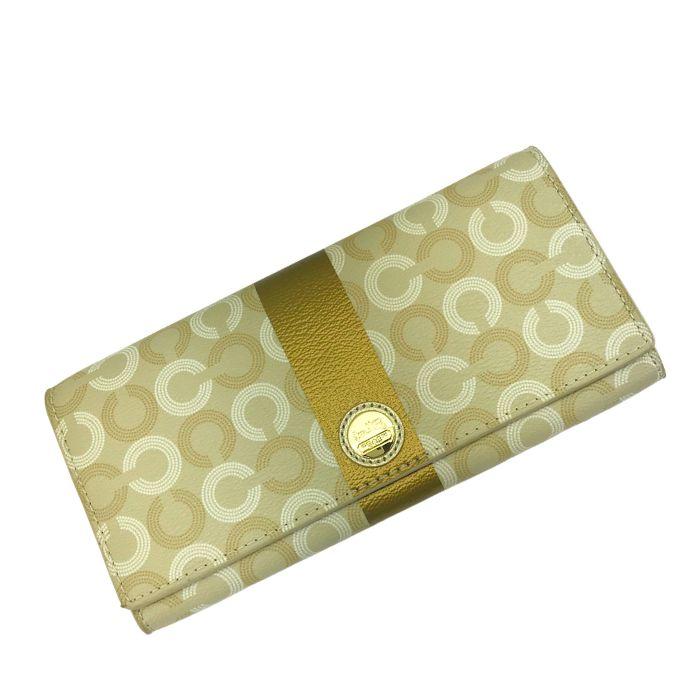 COACH（コーチ） 【中古】COACH 二つ折り長財布【ほぼ新品 