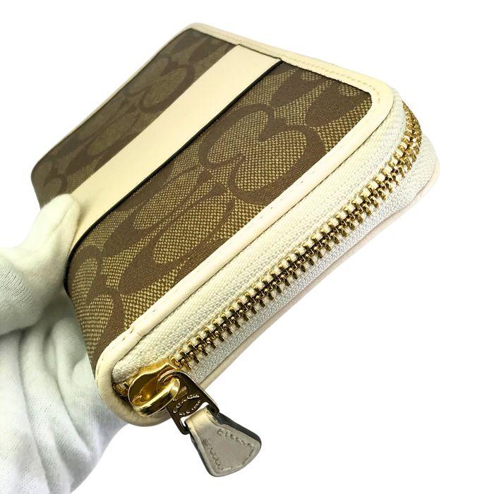 COACH（コーチ） 【中古】COACH 長財布【ほぼ新品】シグネチャー 