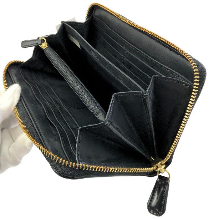 COACH（コーチ） 【中古】COACH ジップアラウンド長財布【非常に良い