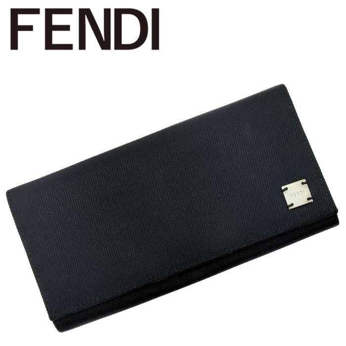 FENDI（フェンディ） 【中古】FENDI 二つ折り長財布【非常に良い 