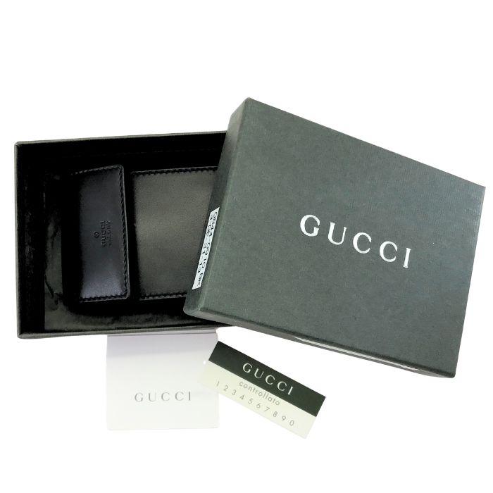 【新品・希少】GUCCI キーケース キーリング GGライン 6連 箱付 GUCCI（グッチ） 【中古】GUCCI キーケース 6連【ほぼ新品】レザー