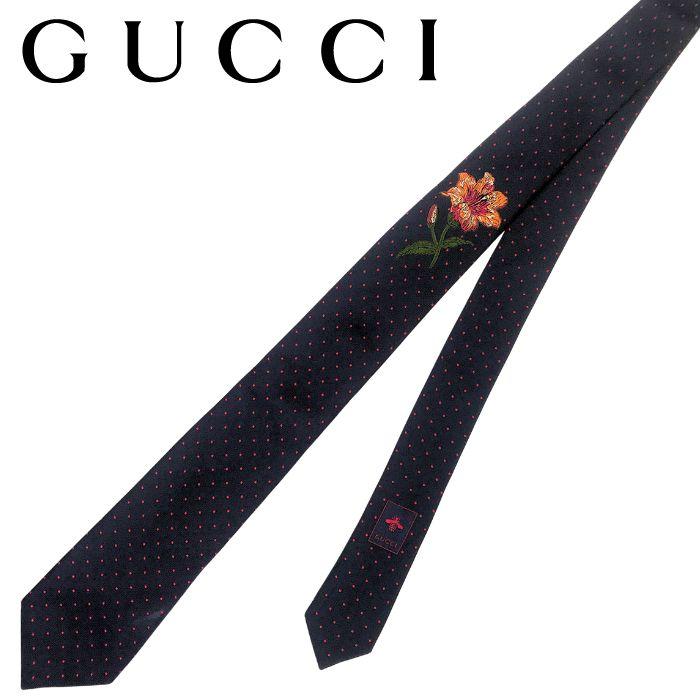 GUCCI（グッチ） 【中古】GUCCI ネクタイ【非常に良い】7cm ナロータイ