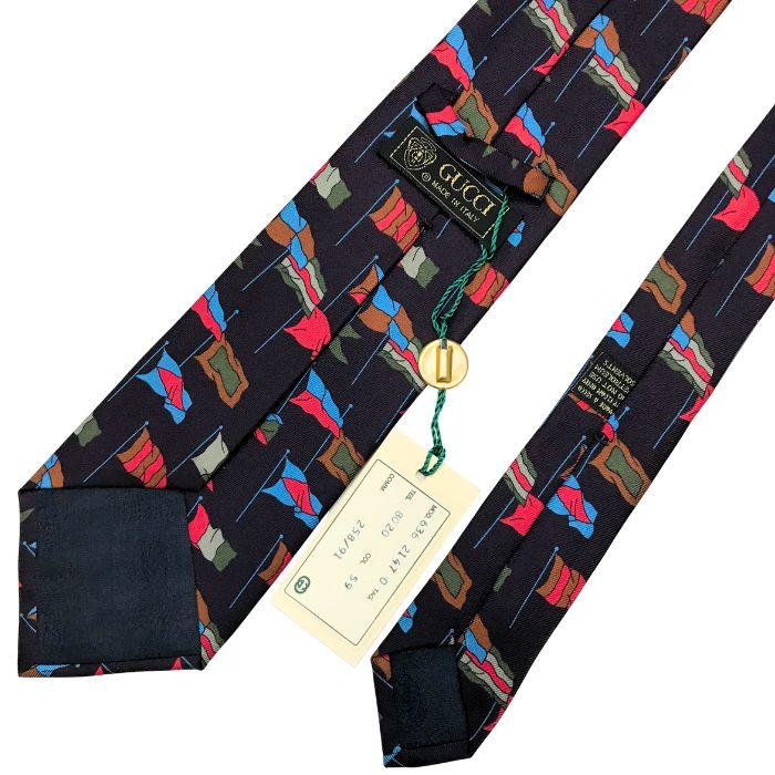 GUCCI（グッチ） 【中古】GUCCI ネクタイ【未使用品】タグ付き 8.5cm