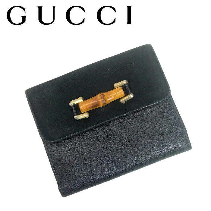 GUCCI（グッチ） 【中古】GUCCI 二つ折り 財布【やや傷や使用感あり